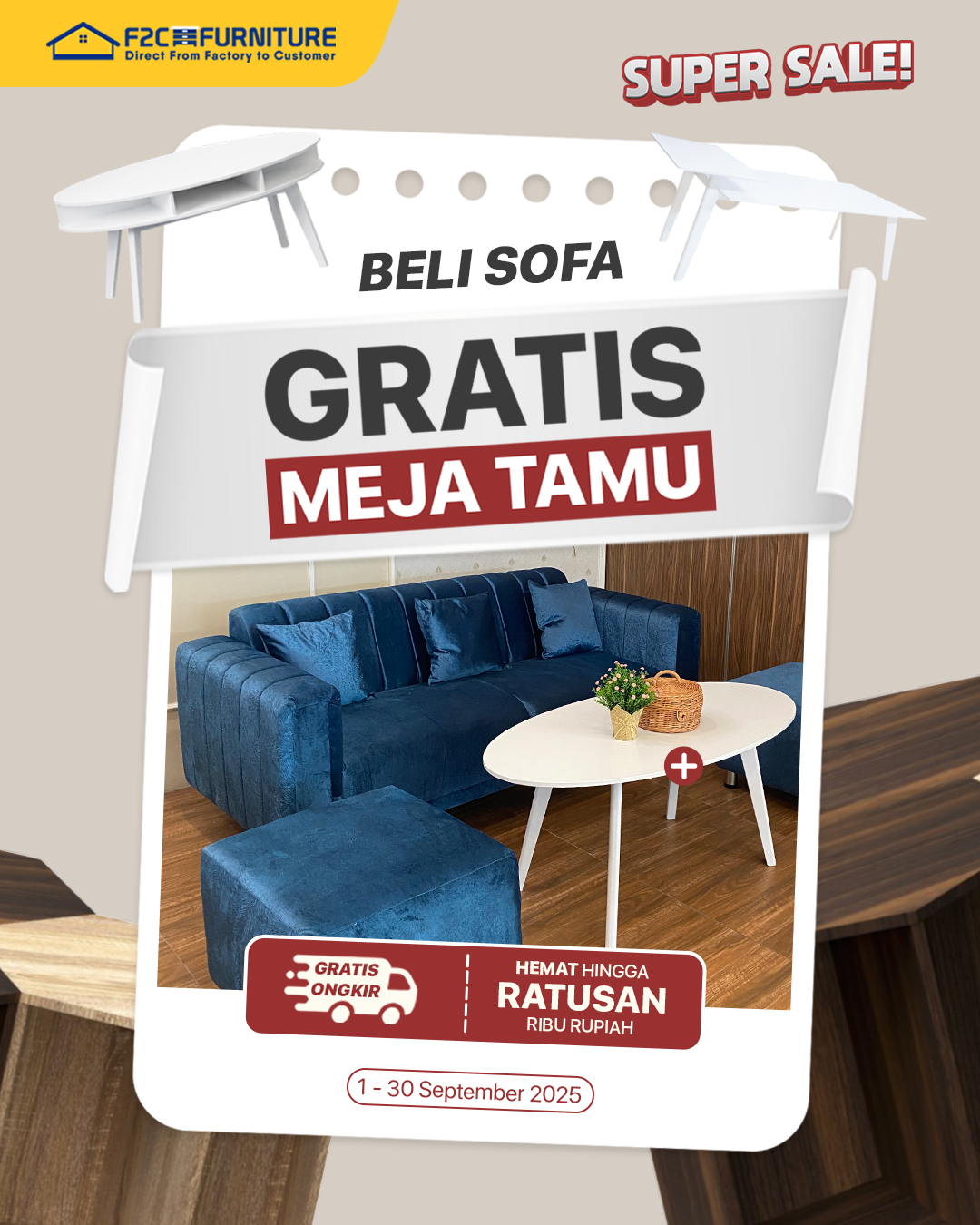 Dikerjakan Langsung di Pabrik Kami