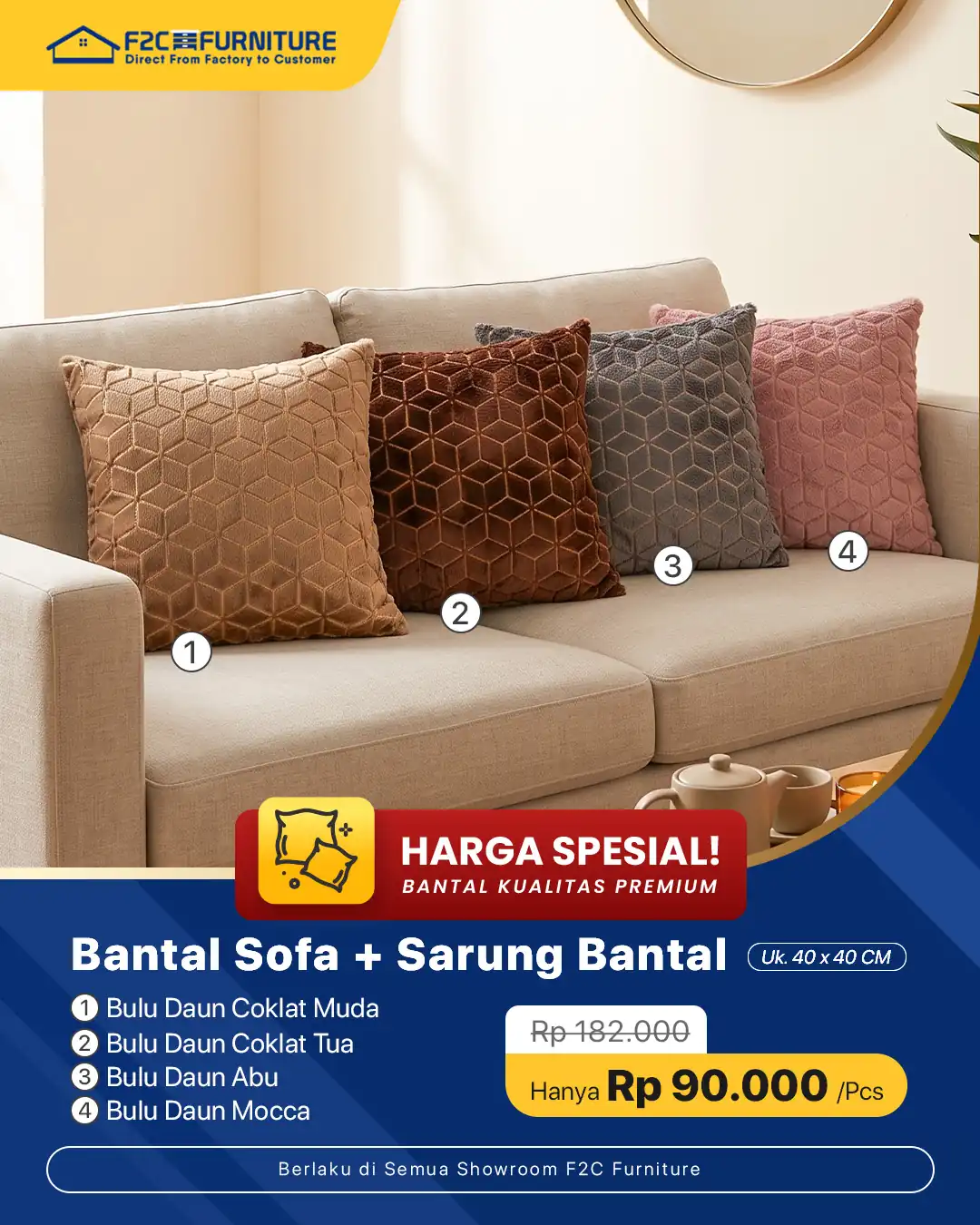 Bantal Sofa 1