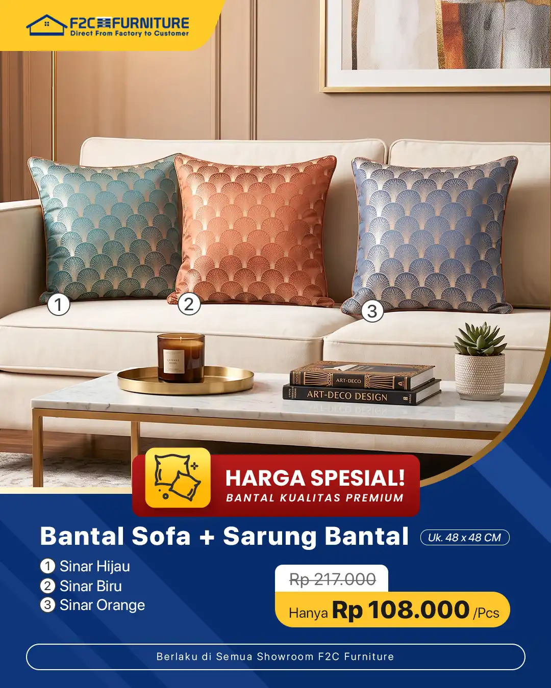 Bantal Sofa 3