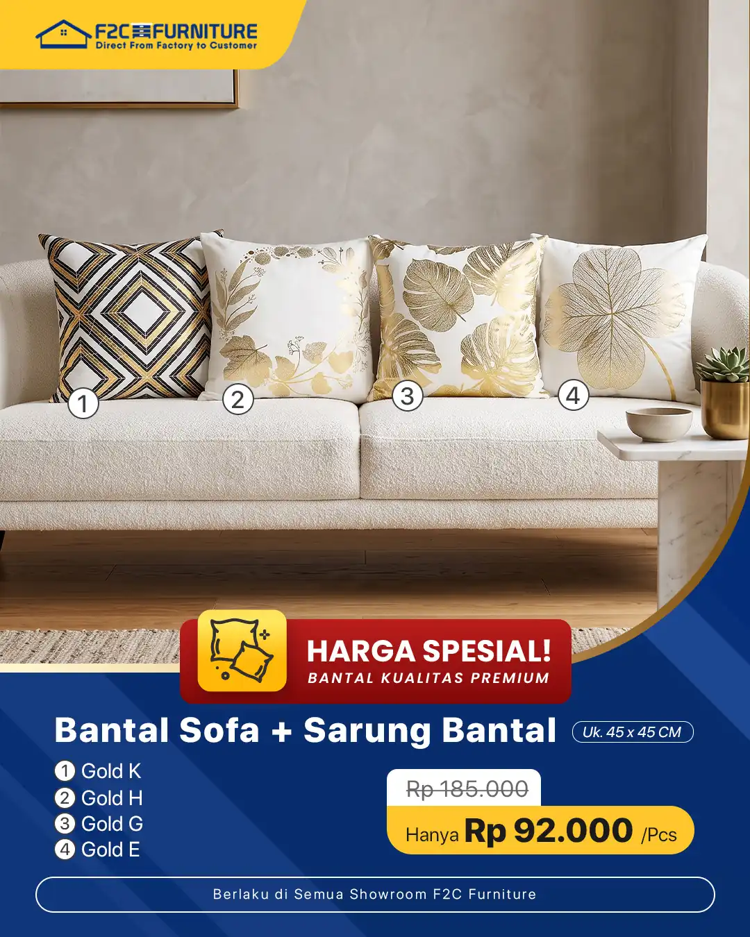 Bantal Sofa 6