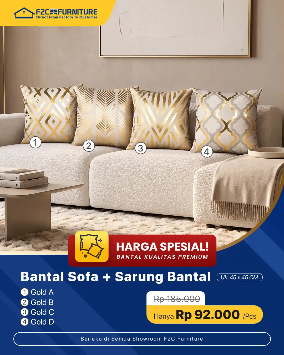 Bantal Sofa 8