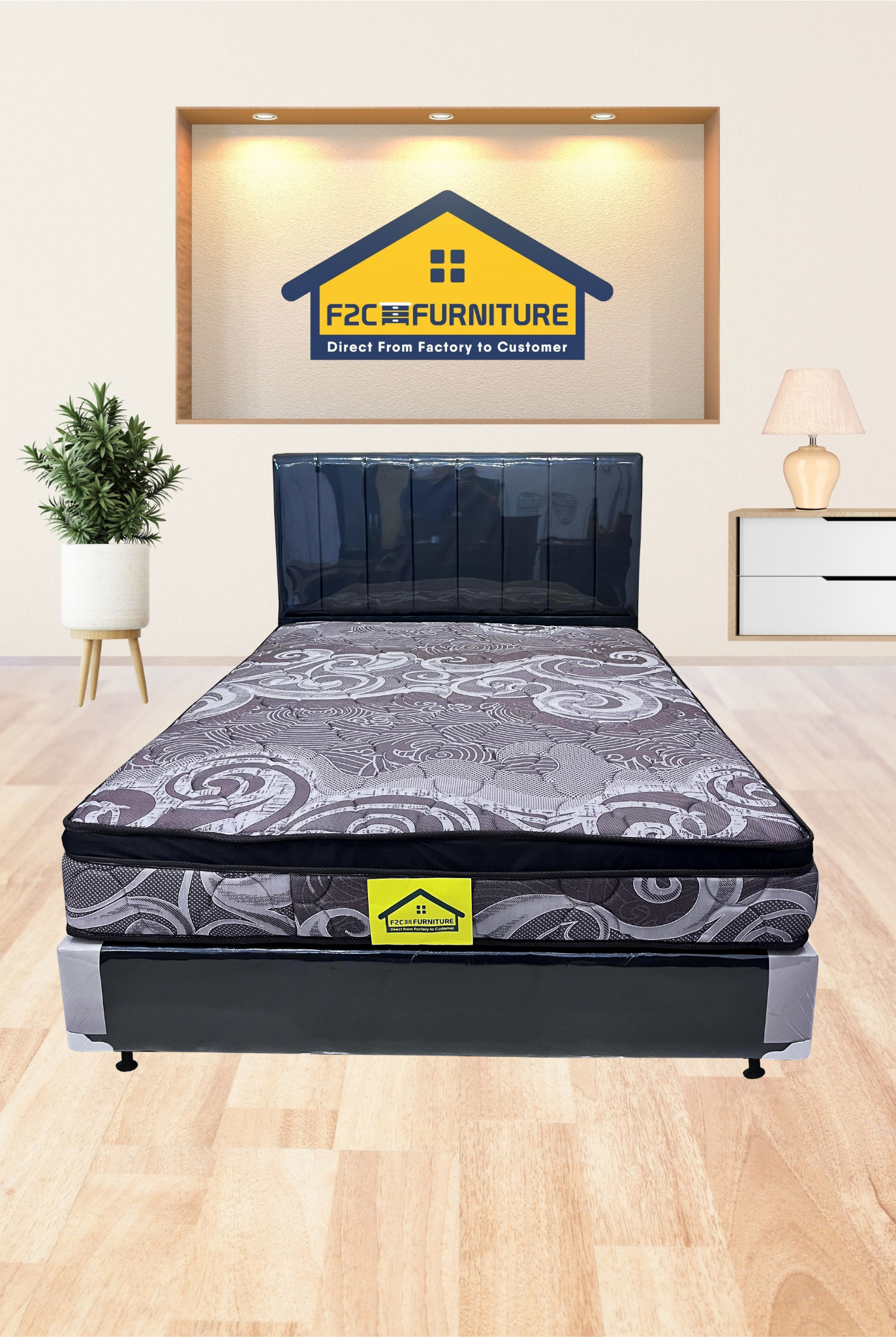 Divan + Headboard Type Jordy