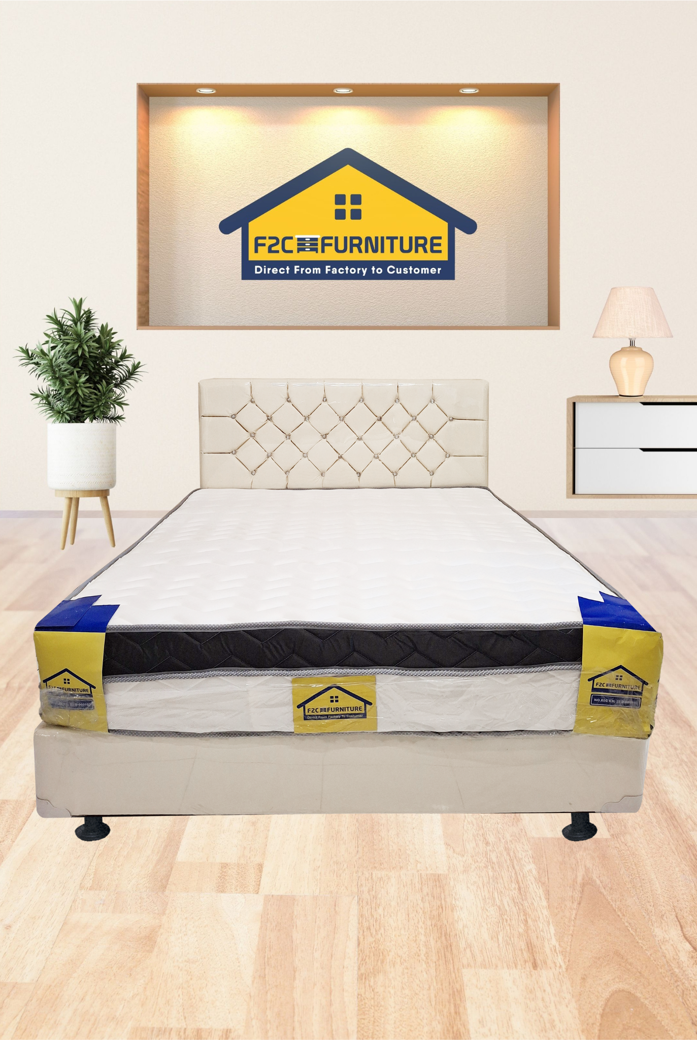 Divan + Headboard Type Jupiter