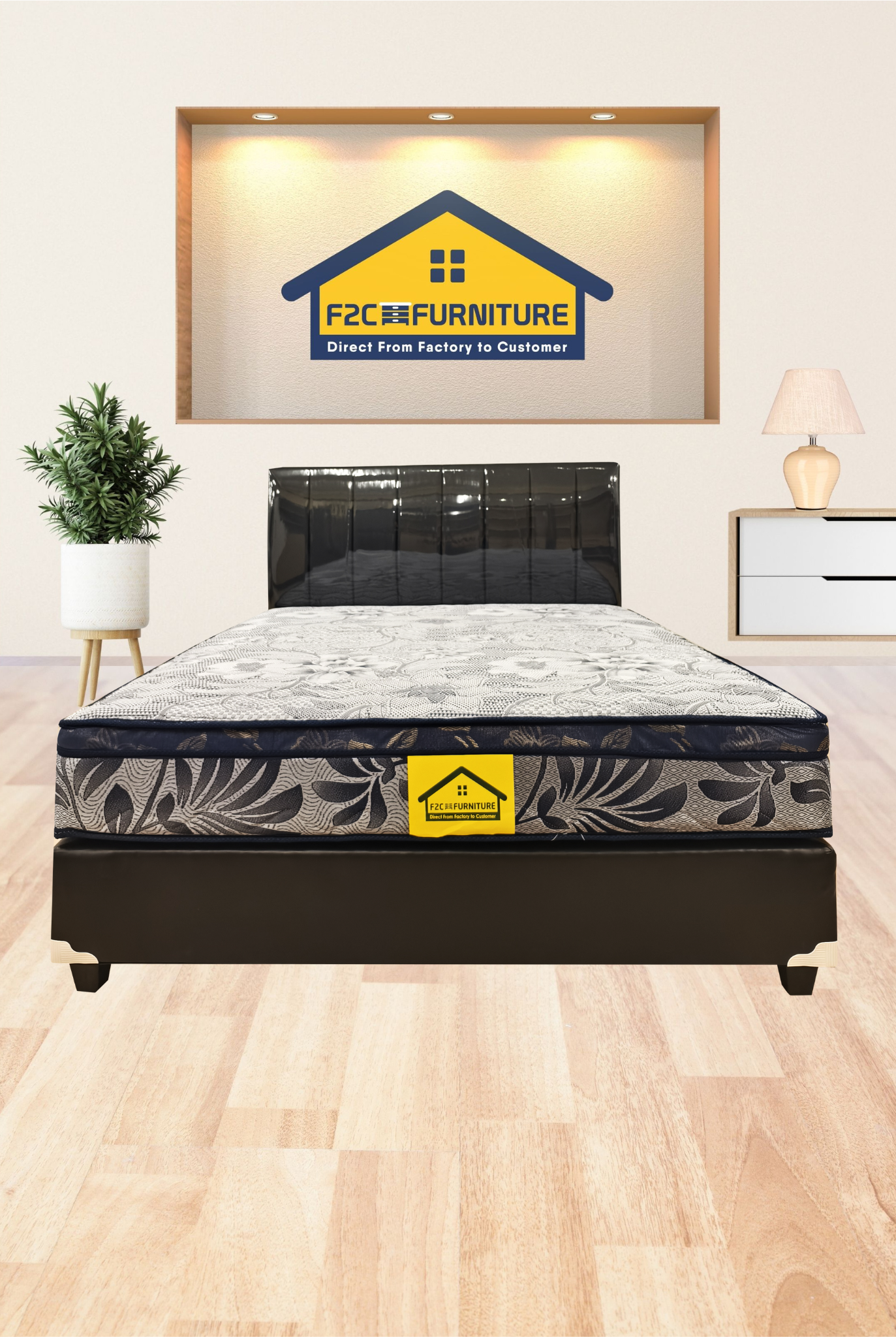 Divan + Headboard Type Jaslyn